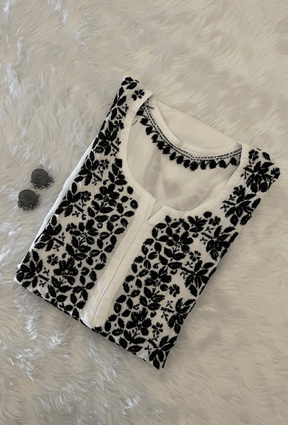 Black & White - Vol 2 - Chikankari Kurti