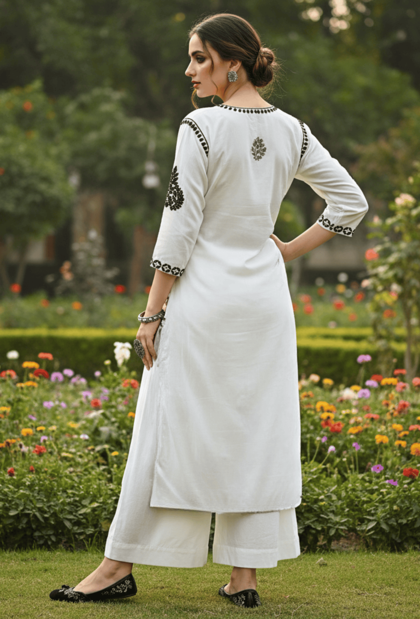 Black & White - Vol 2 - Chikankari Kurti