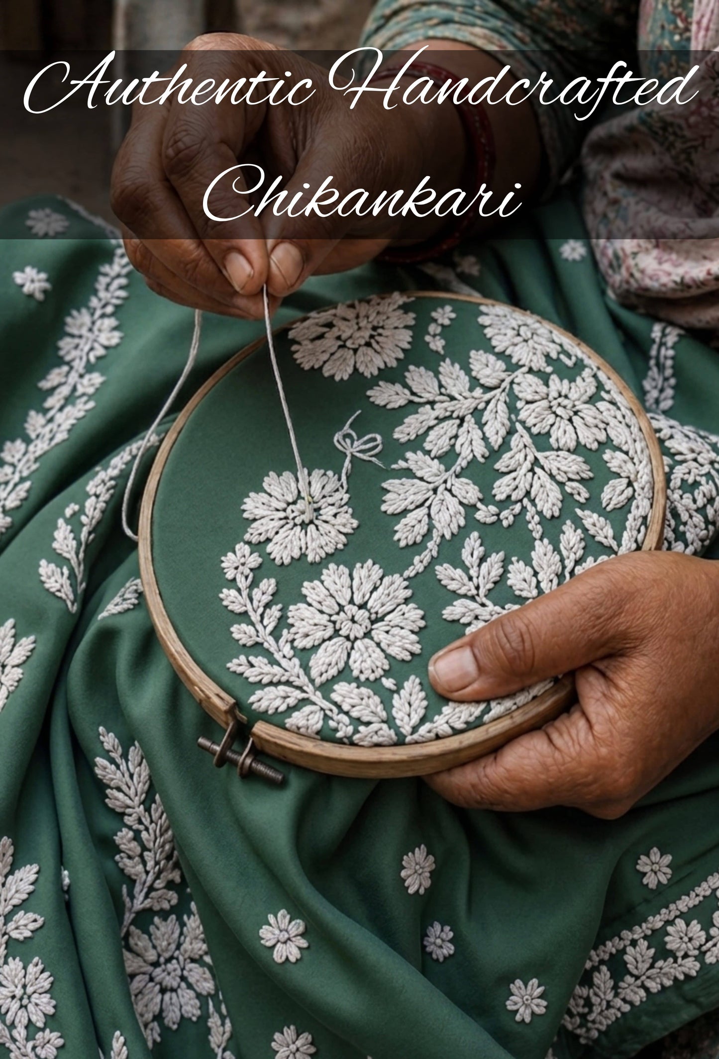 Modal Chikankari Hand Embroidered Kurta Trouser Set
