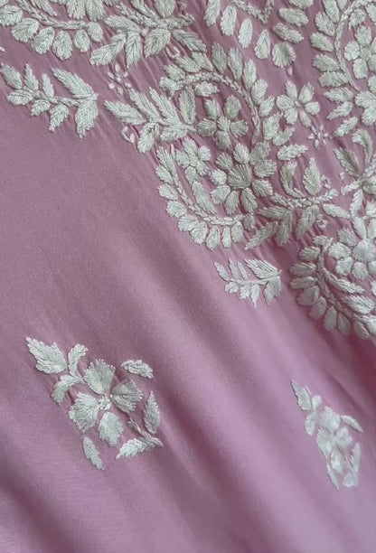 Plus Size - Pink - Kurta & Palazzo Set