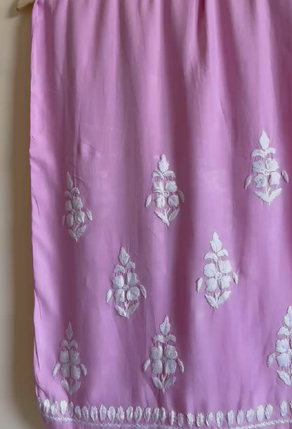 Plus Size - Pink - Kurta & Palazzo Set