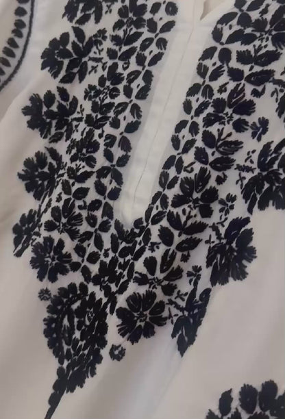 Black & White - Vol 2 - Chikankari Kurti